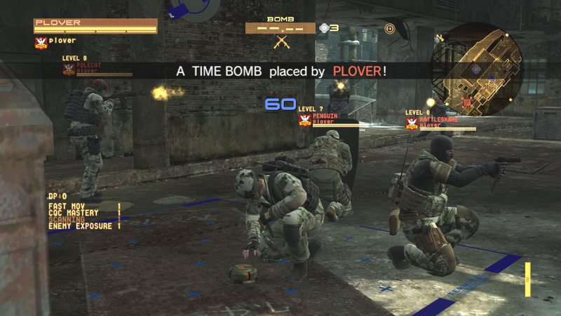 Illustration for article titled Metal Gear Online Set Up Us The Bomb Mission!